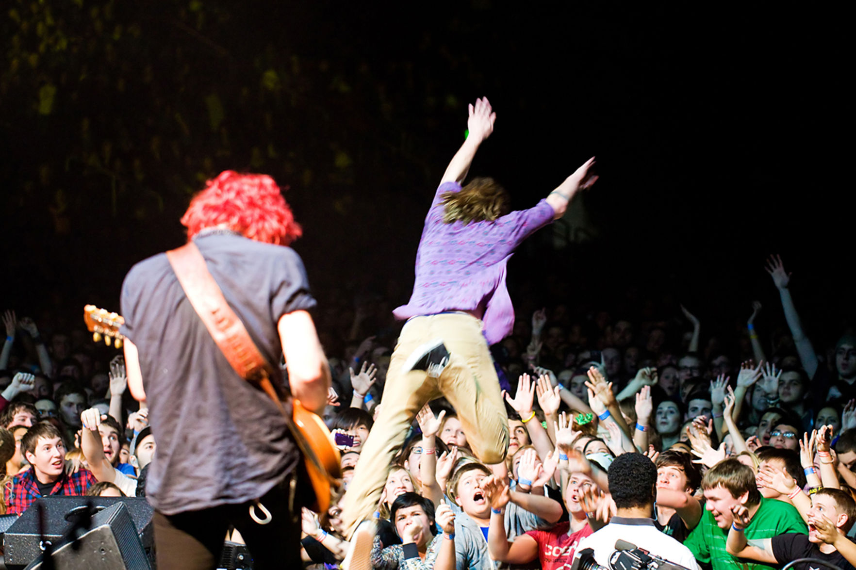 You love a good mosh pit